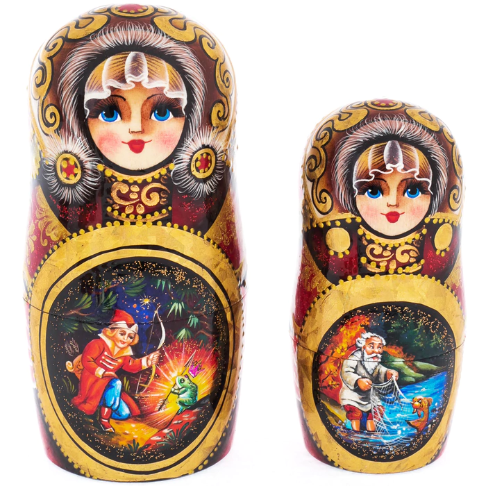 Matryoshka doll for 10 places "Fairy Tale" (26 cm)