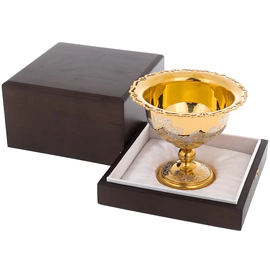 Candy bowl "Flowers" Zlatoust