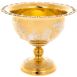Candy bowl "Flowers" Zlatoust