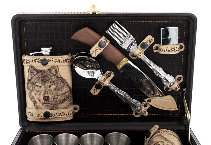 Gift set for a picnic "Wolf"