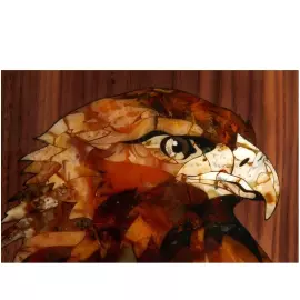 Нарды из янтаря "Сокол"