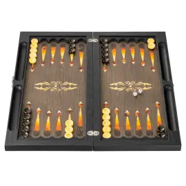 Нарды из серого дуба и ясеня "Герб ФСБ"