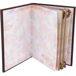 Leather-bound gift book "In the name of love. Stories about a woman's heart" Lydia Charskaya