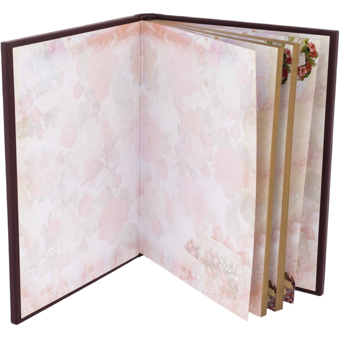 Leather-bound gift book "In the name of love. Stories about a woman's heart" Lydia Charskaya