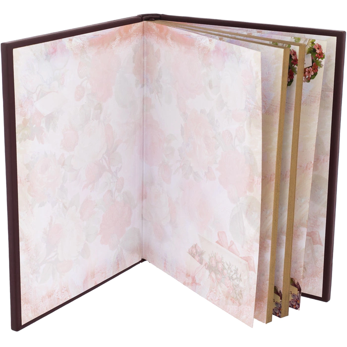Leather-bound gift book "In the name of love. Stories about a woman's heart" Lydia Charskaya