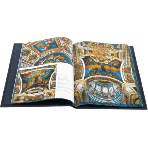 A leather-bound book "Photo album. St. Petersburg" in English