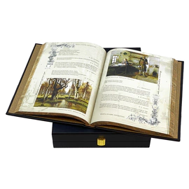 Подарочная книга в кожаном переплете "Великий и могучий русский язык"