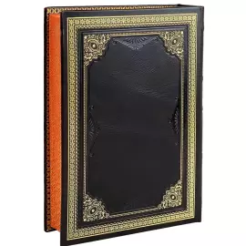 Книга в кожаном переплете  Роберт Грин "24 закона обольщения"