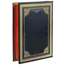 Книга в кожаном переплете  Роберт Грин "48 законов власти"