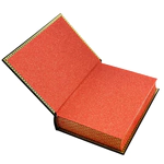 The leather-bound book by Robert Green "The Master of the Game."