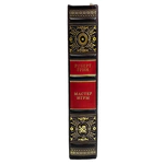 The leather-bound book by Robert Green "The Master of the Game."