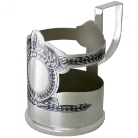 Silver cup holder "Branded"