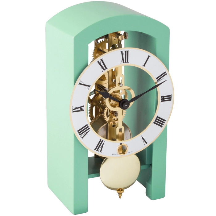 Hermle table clock, mint