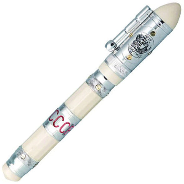 Roller pen "The first man in space white (FIRST MAN IN SPACE WHITE)"