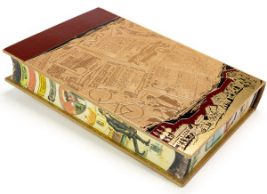 Leather-bound gift book "Twelve Chairs", I. Ilf and E. Petrov