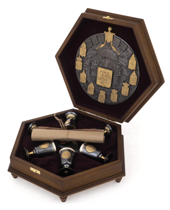 Imperial Hexagon Vodka Set