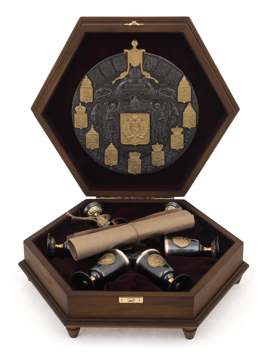 Imperial Hexagon Vodka Set