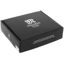 Скульптура из прозрачного хрусталя "Семья лосей"