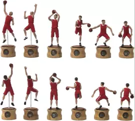 Шахматы из дуба "Баскетбол"