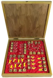 Шахматы из дуба "Баскетбол"