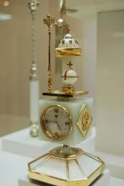 Exclusive Monomakh's Hat table Clock