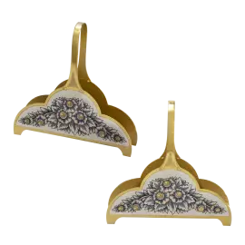 Серебряная подставка для салфеток "Эланор"