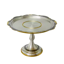 Серебряная ваза для торта