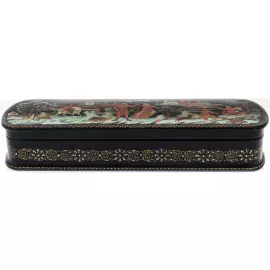 Пенал "Зима" Лукина, Палех