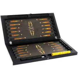 Нарды из серого дуба и ясеня "Герб ФСБ"