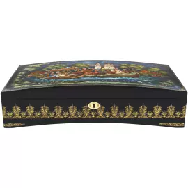 Ларец для украшений "Катание на лодках" Холуй