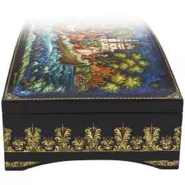 Ларец для украшений "Катание на лодках" Холуй