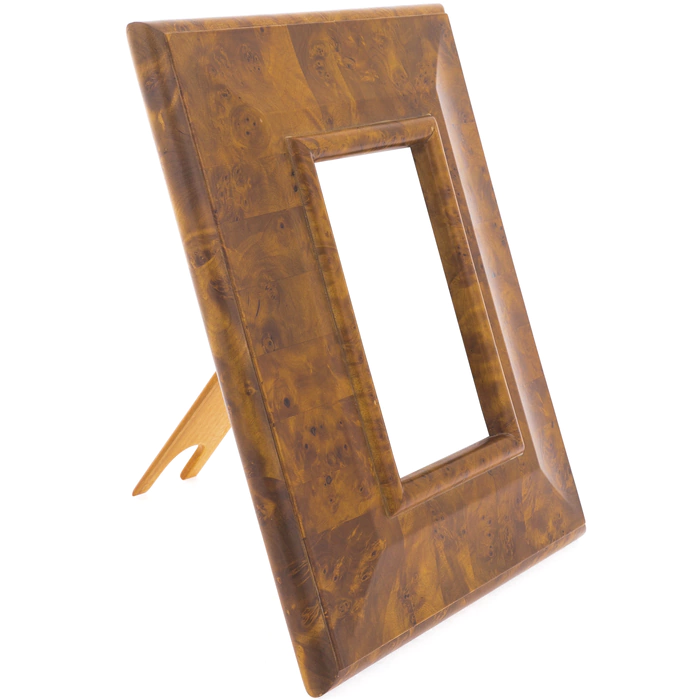 Birch cap photo frame, large