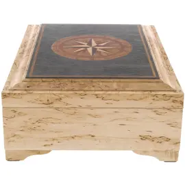 Шкатулка для бумаг из карельской березы