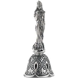 Set of silver bells "Russian beauties" 6 pieces