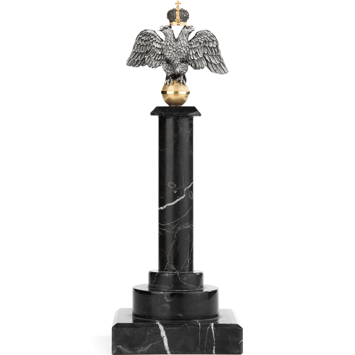 The cup made of marble and silver "Derzhavny"