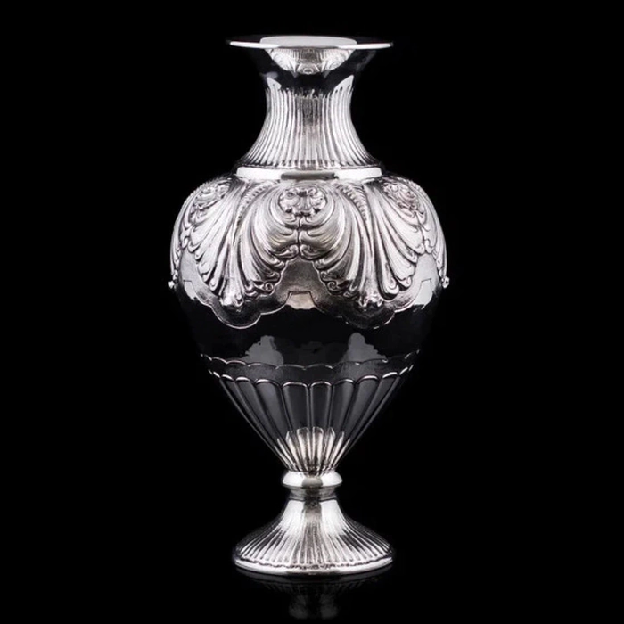 Silver flower vase "Vittoria" 42 cm