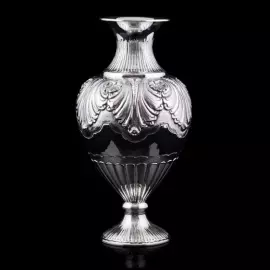 Серебряная ваза для цветов "Vittoria" 42 см