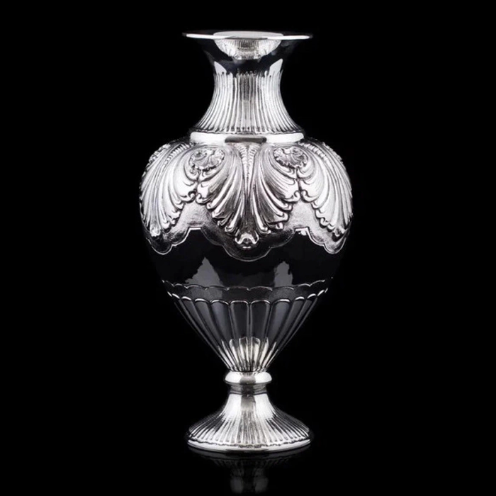 Silver flower vase "Vittoria" 42 cm