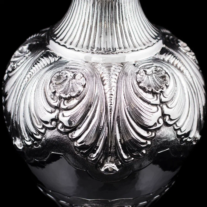Silver flower vase "Vittoria" 42 cm