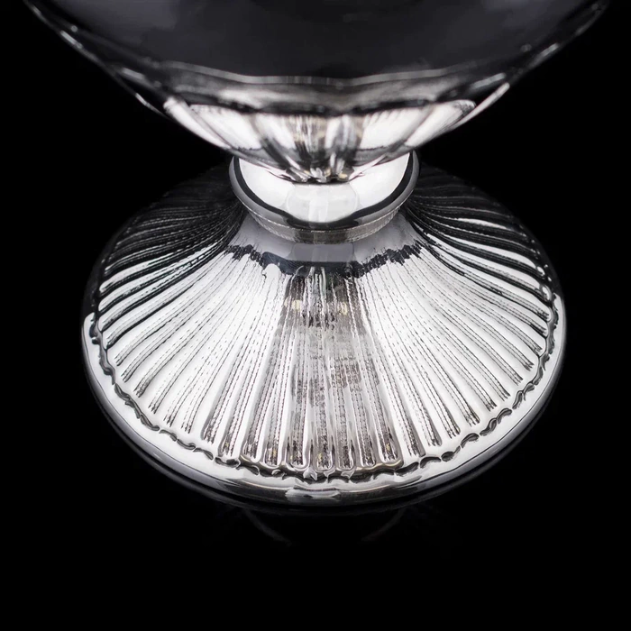 Silver flower vase "Vittoria" 42 cm