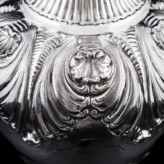 Silver flower vase "Vittoria" 42 cm