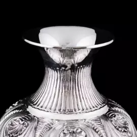 Серебряная ваза для цветов "Vittoria" 42 см