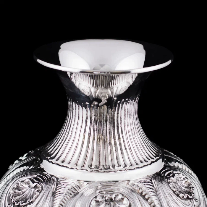 Silver flower vase "Vittoria" 42 cm