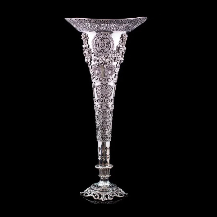Silver vase "Sicilia"