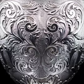 Серебряная ваза "Verona"