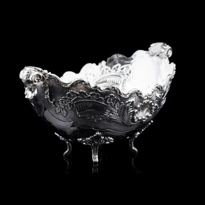 Silver vase "Castello"