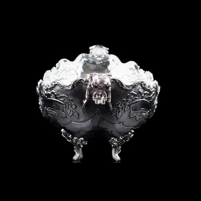 Silver vase "Castello"