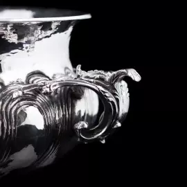 Серебряная ваза "Castello"