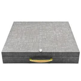 Подарочные шахматы из змеевика, гранита и мрамора