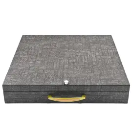 Подарочные шахматы из мрамора, змеевика и гранита